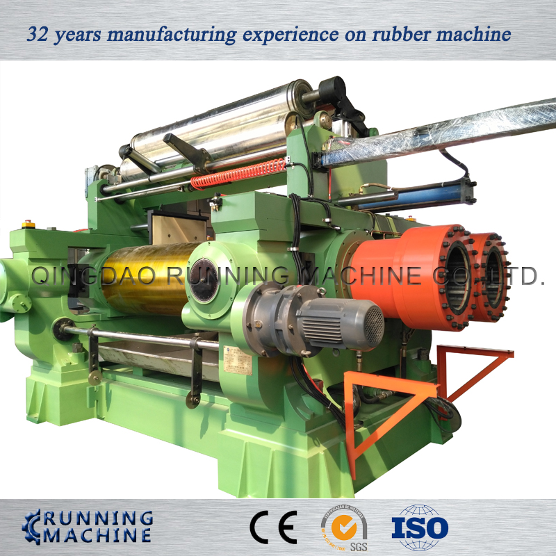 Two Roll Rubber Open Mixing Mill, Rubber Compound Machine